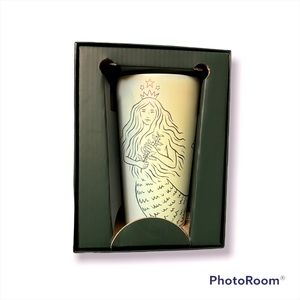 Ceramic Mermaid Starbucks cup
